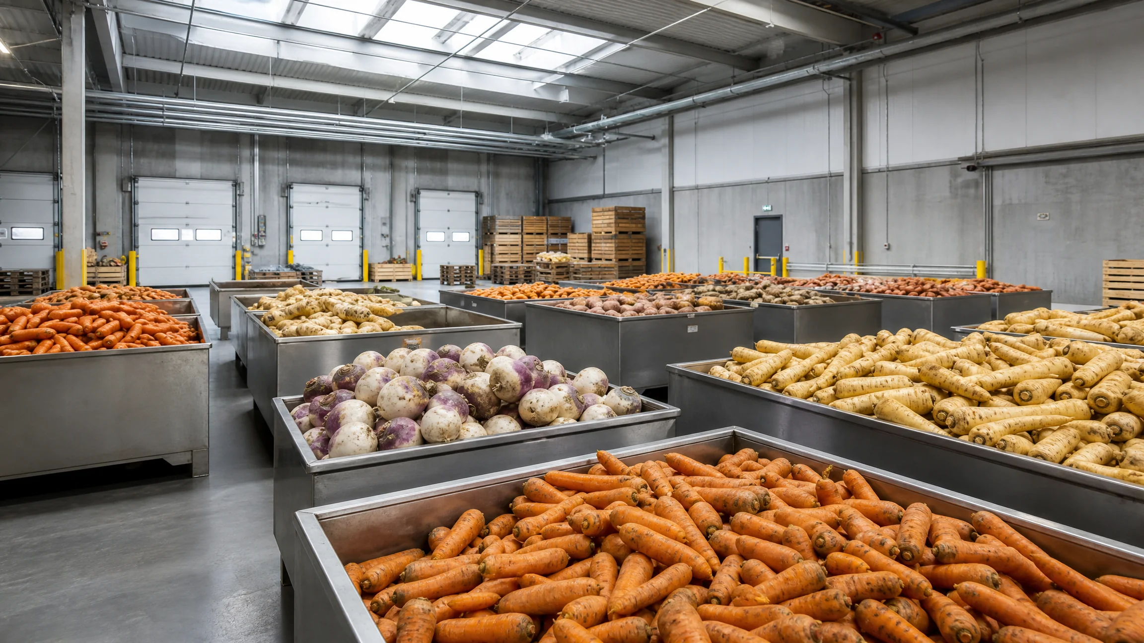 Verse groenten en fruit in stock
